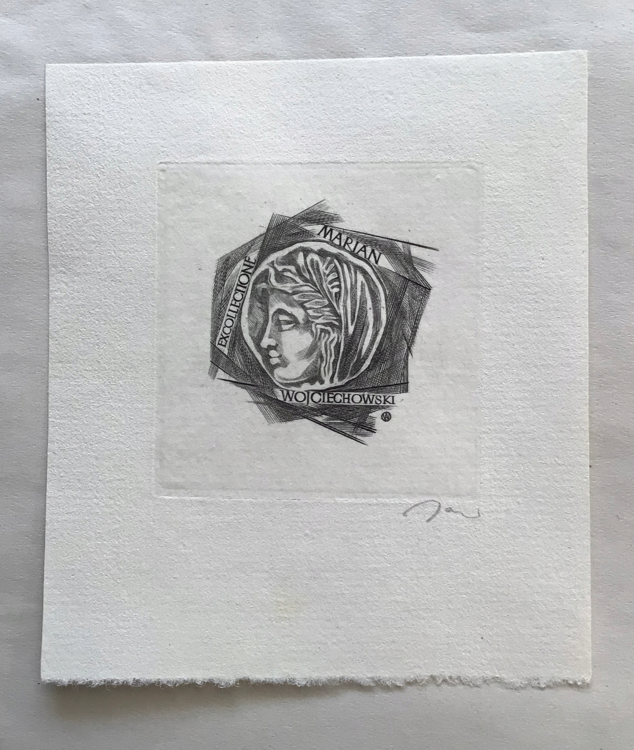 Ex-libris Wojciech Jakubowski