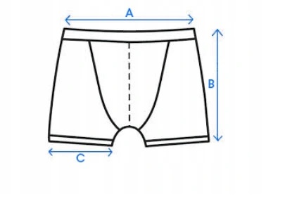 CORNETTE COMFORT BOKSERKI luźne - 5 szt - r.XL Rozmiar XL