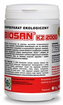 

Biosan Kz 2000 1kg Preparat do szamb