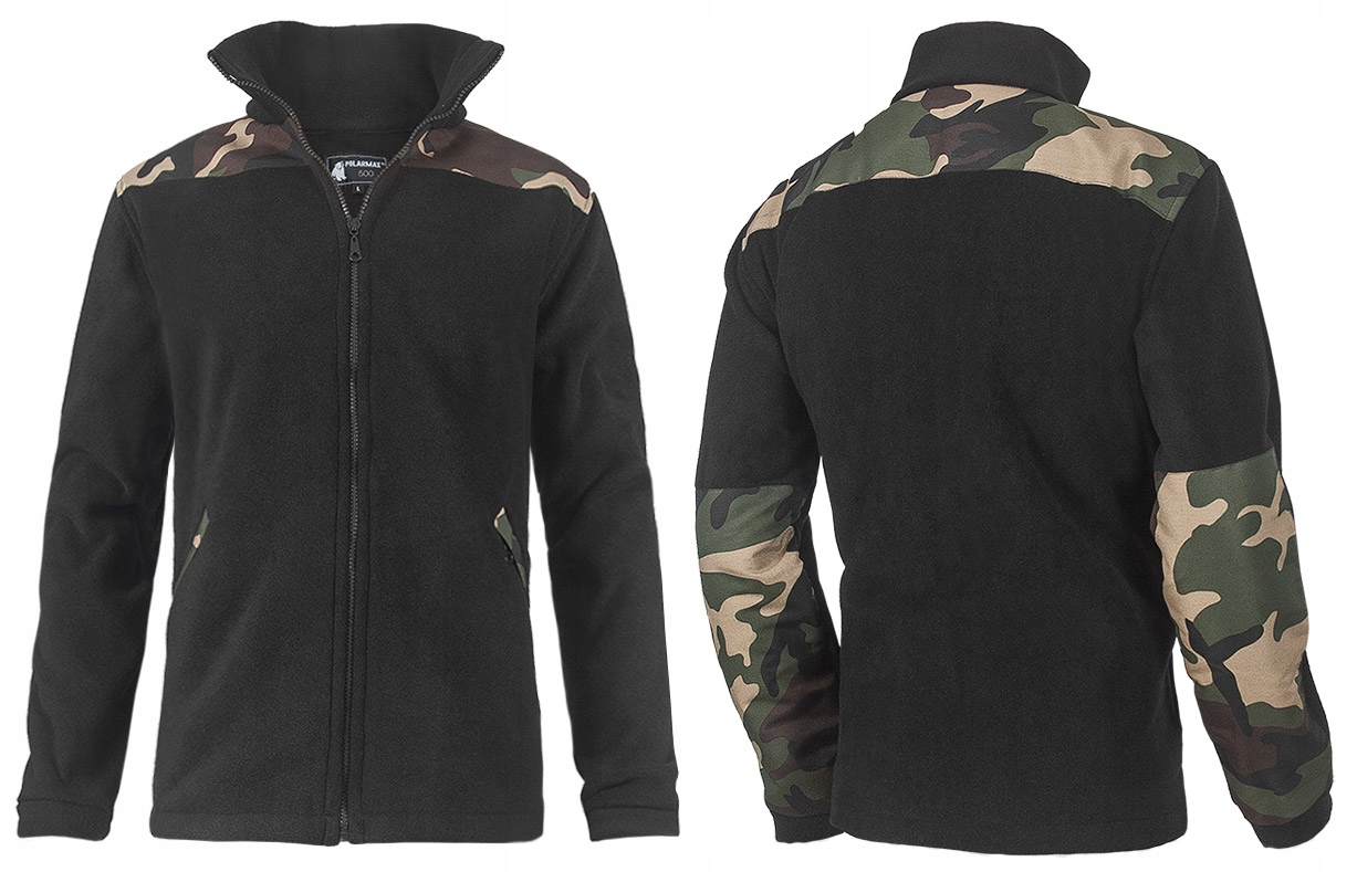 

Kurtka Bluza Polarowa Moro Polar MAX04 r L czarna