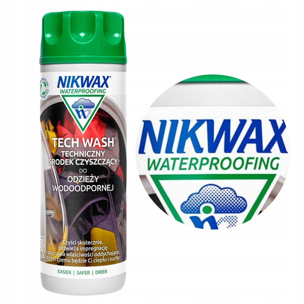 Środek do prania odzieży wodoodpornej Nikwax Tech Wash 300 ml