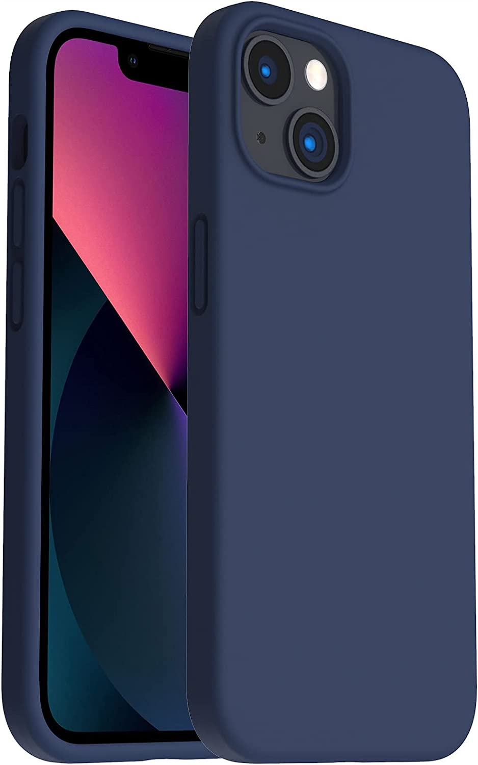 

Etui Matowe Slim do Iphone 13 Silikonowe Szkło