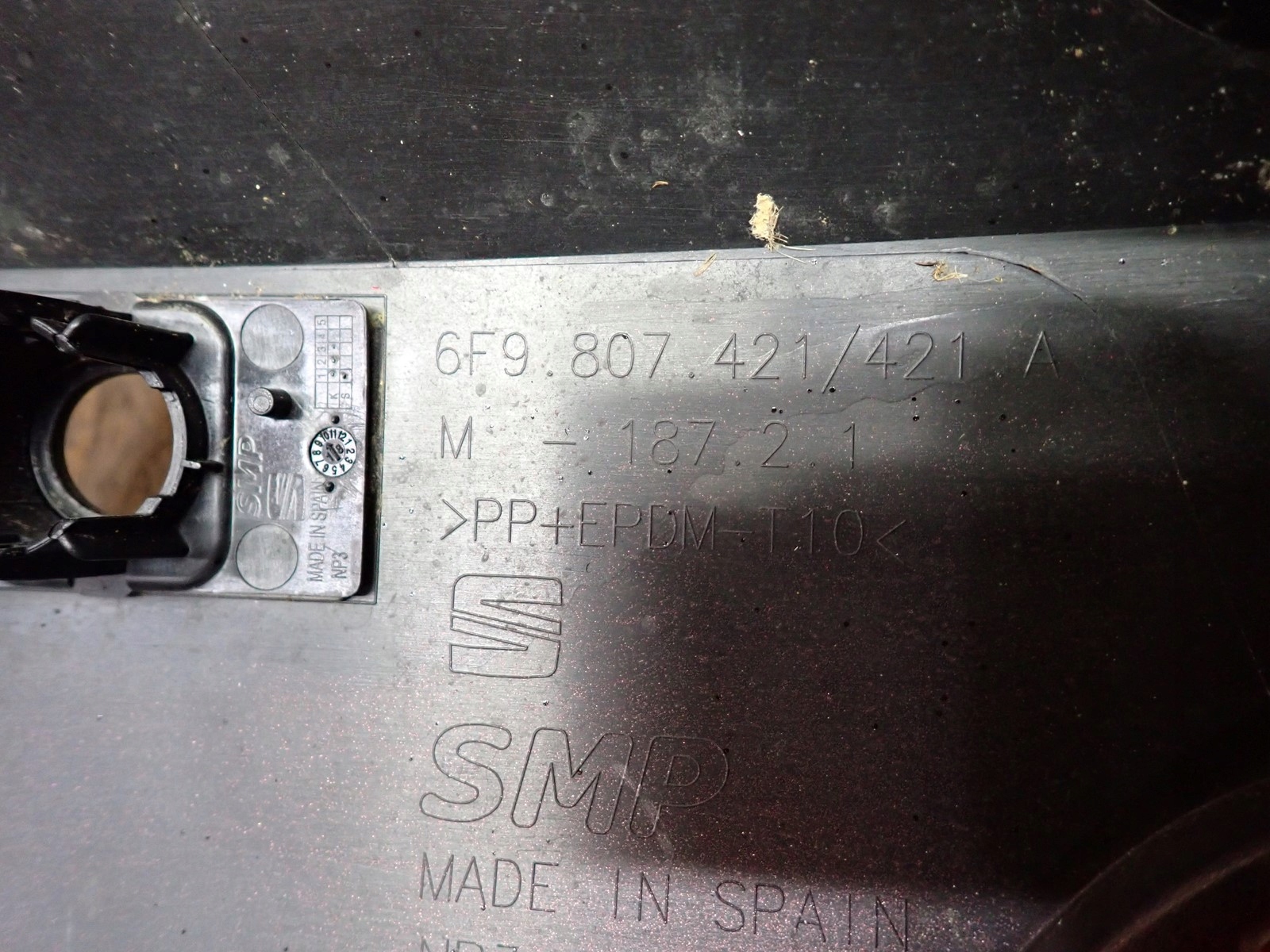 bumper rear part rear SEAT ARONA 6F9 2017- 6F9807421