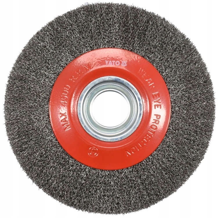 SZCZOTKA 20cM INOX SZLIFIERKI STOŁOWEJ pierścienie Marka Yato