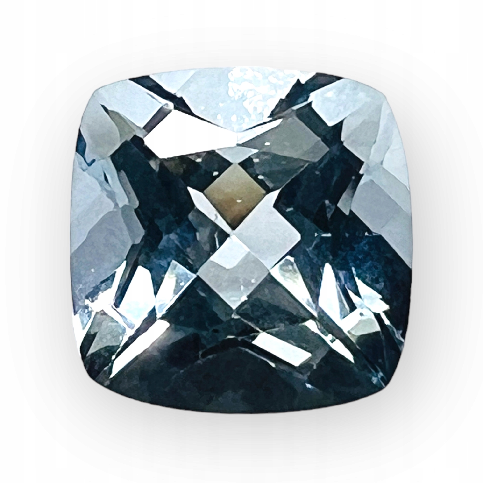 Akvamarín Polštář 5X5 mm kus