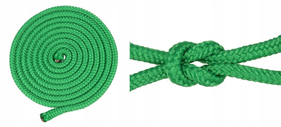 

Lina Linka 6mm Polipropylenowa Rdzeń zielona 10m