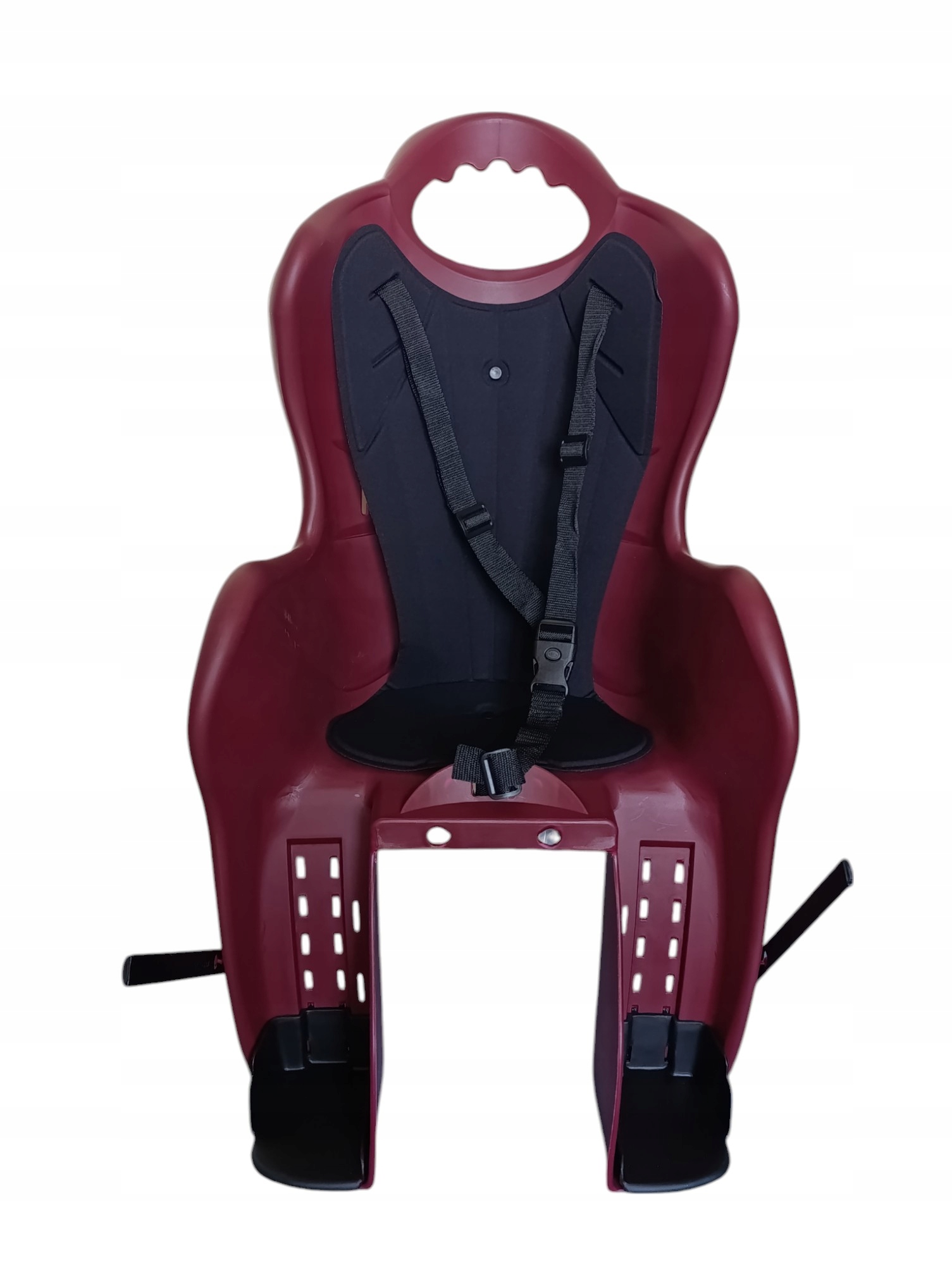 Fotelik Tylny Rowerowy Na Bagażnik Na Rower Pasy Produkt Włoski