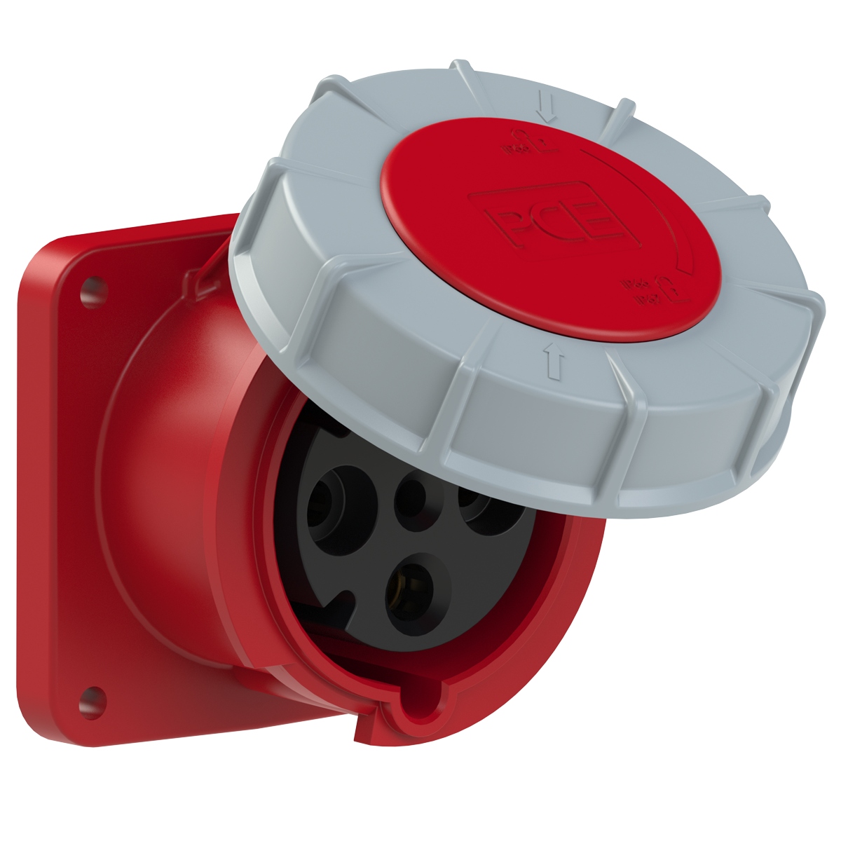 Gniazdo tablicowe proste POWER TWIST IP67 63A 400V Marka Pce