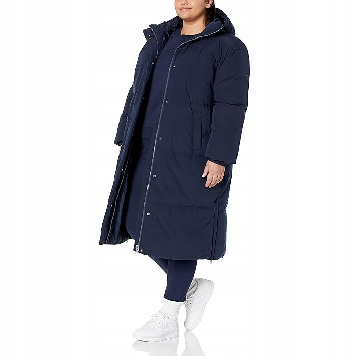12812p41.AMAZON Essentials Dámská Dlouhá Péřová Bunda XXL
