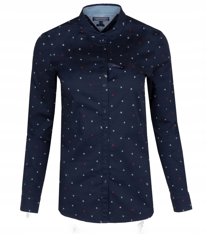 Tommy Hilfiger dámská košile, modrá, velikost 4 34)