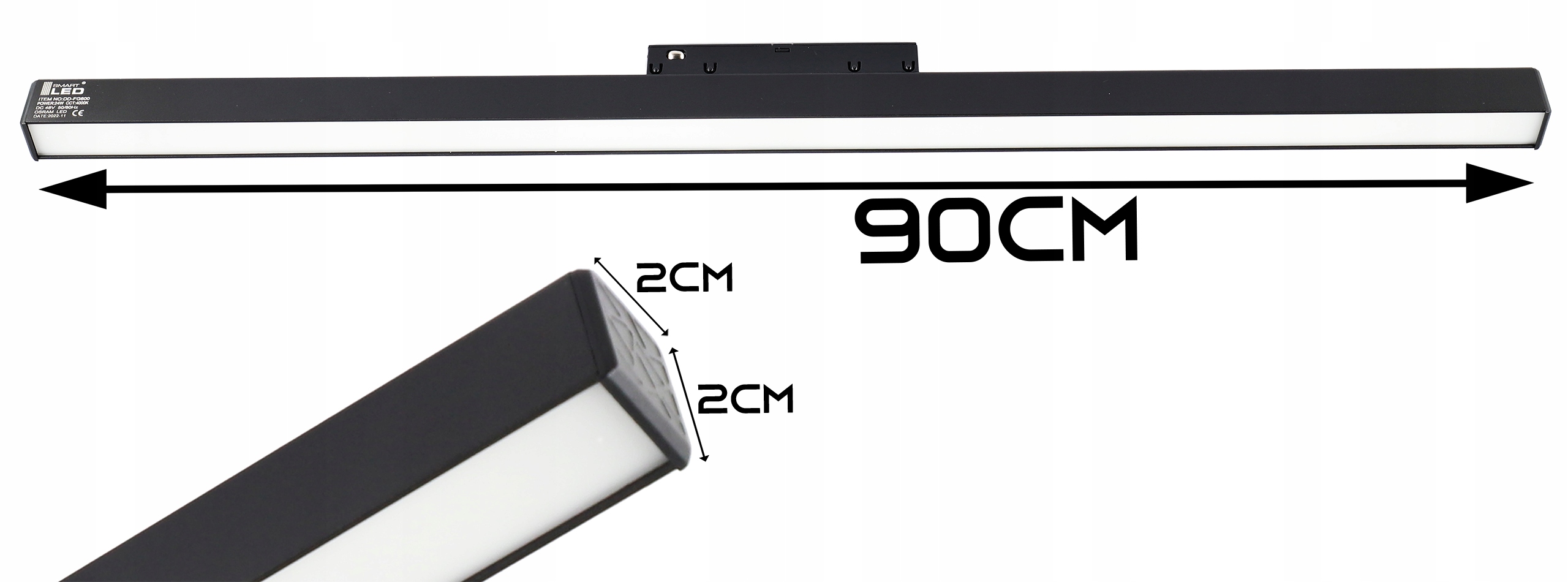 Lampa linia LED do szyna oświetleniowa 36W 3000K Napięcie (V) inne