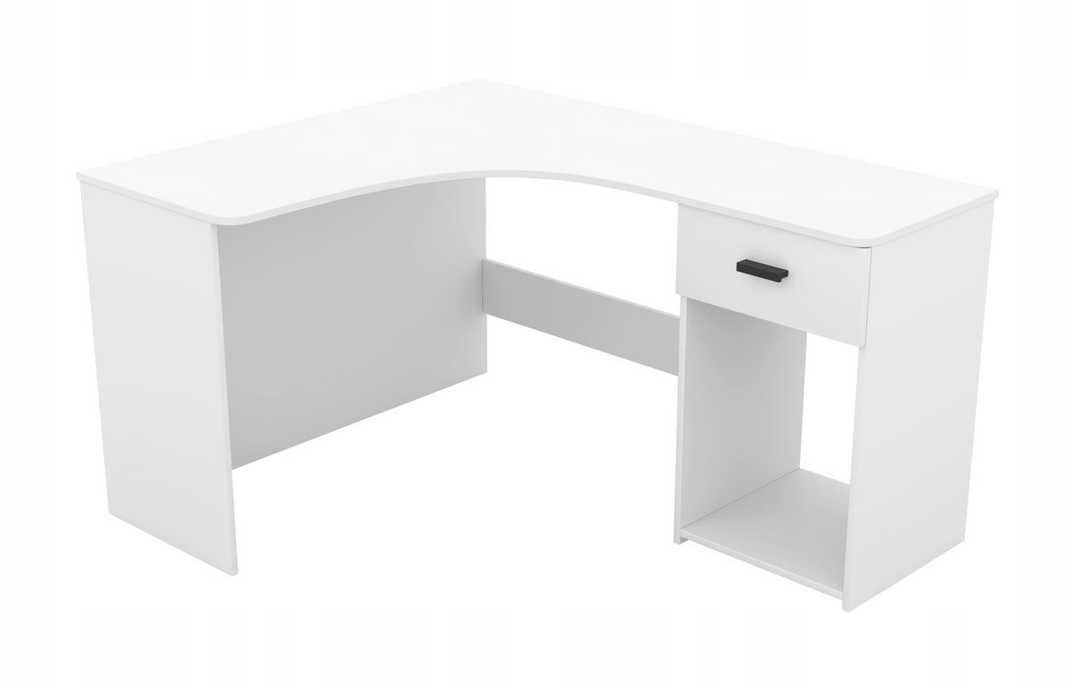 Psací stůl Cantone 155x125 cm do pokoje kanceláře pod Počítač Bílý