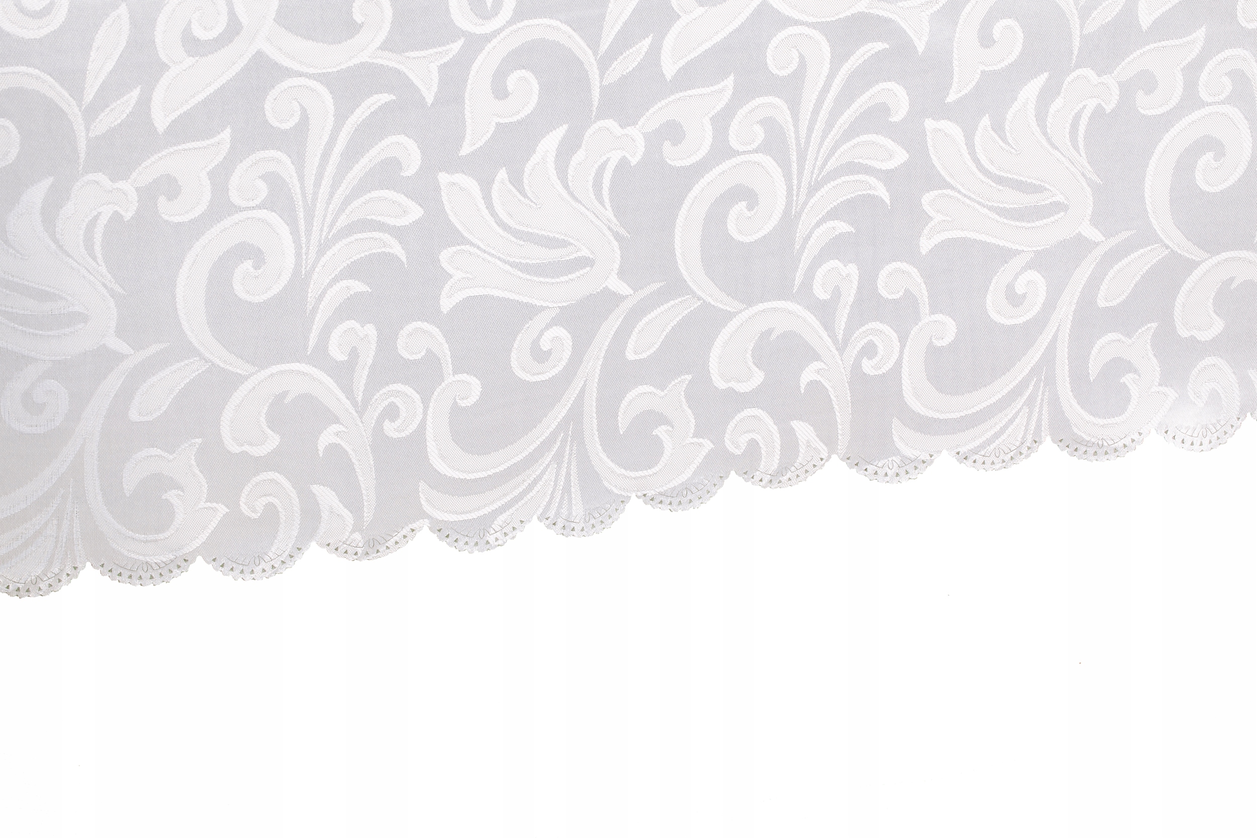 OBRUS 140x220 PLAMOODPORNY NA STÓŁ KWIATKI BIAŁY Kod producenta Obrus na stół 140x220