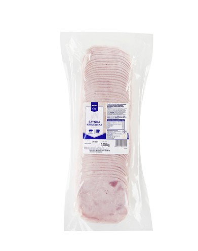 Metro Chef Královská šunka konzervovaná plátky 1 kg
