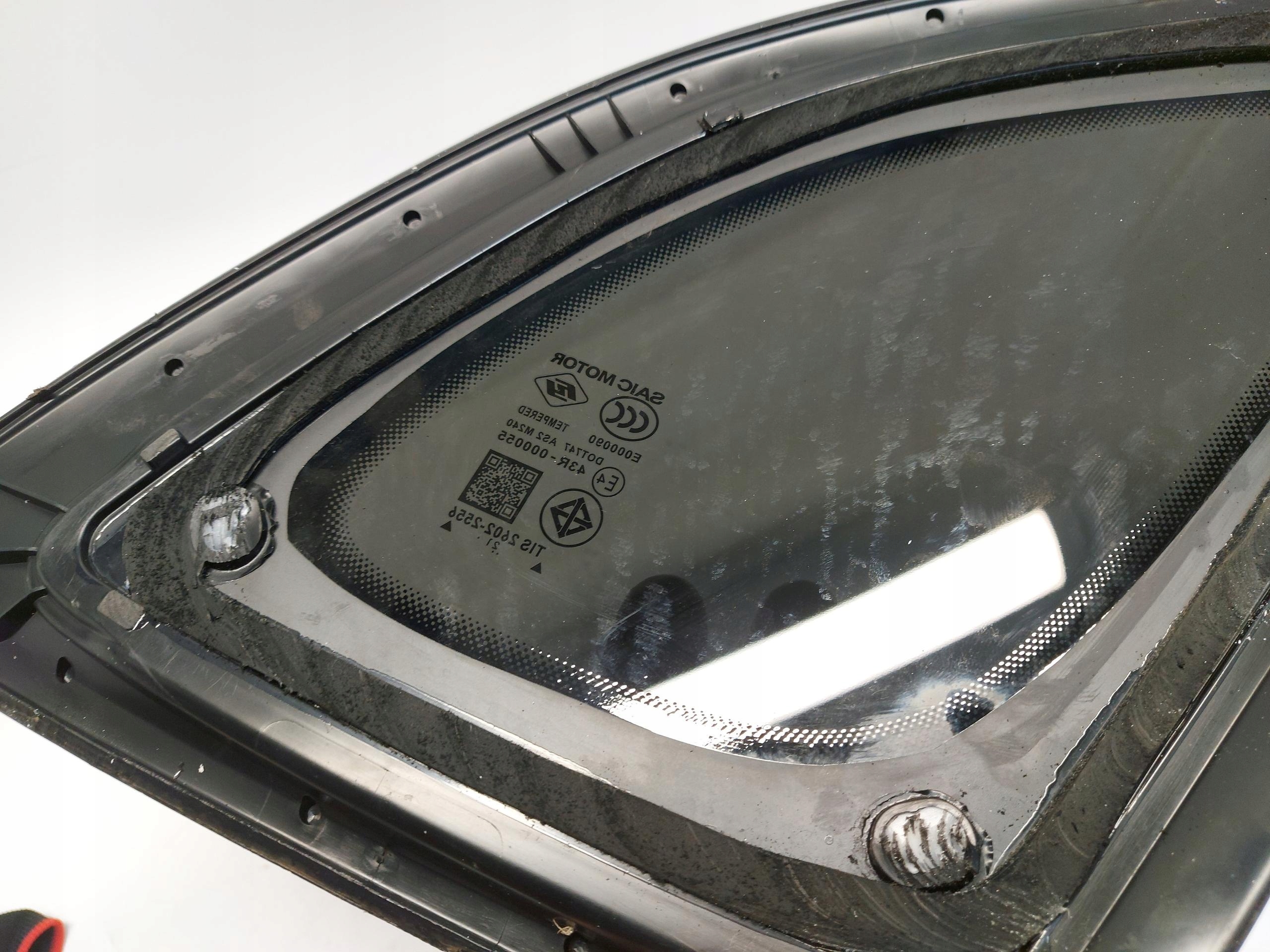 MG HS 2021, SUV 5D window left rear part rear bodywork oryg mg hs