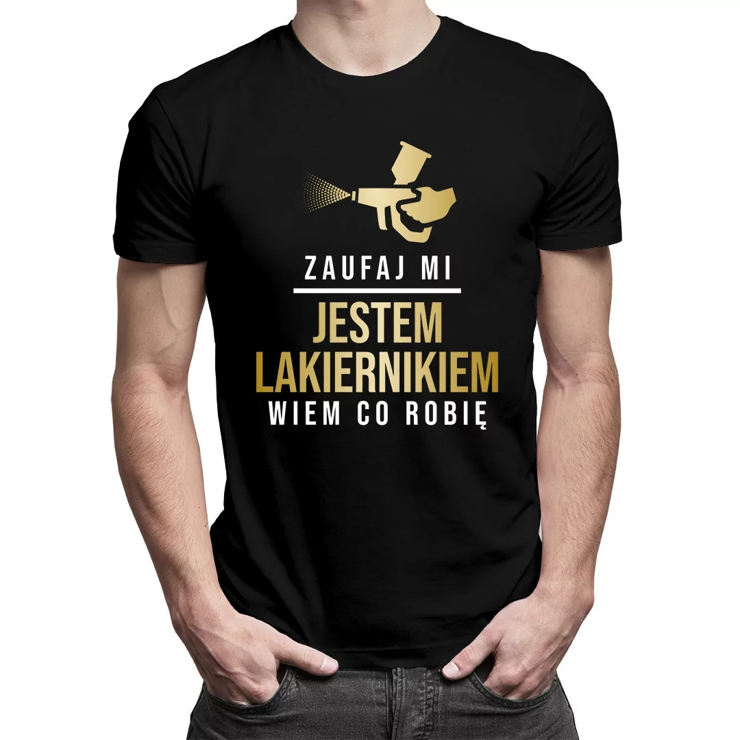 

Męska koszulka - prezent dla lakiernika