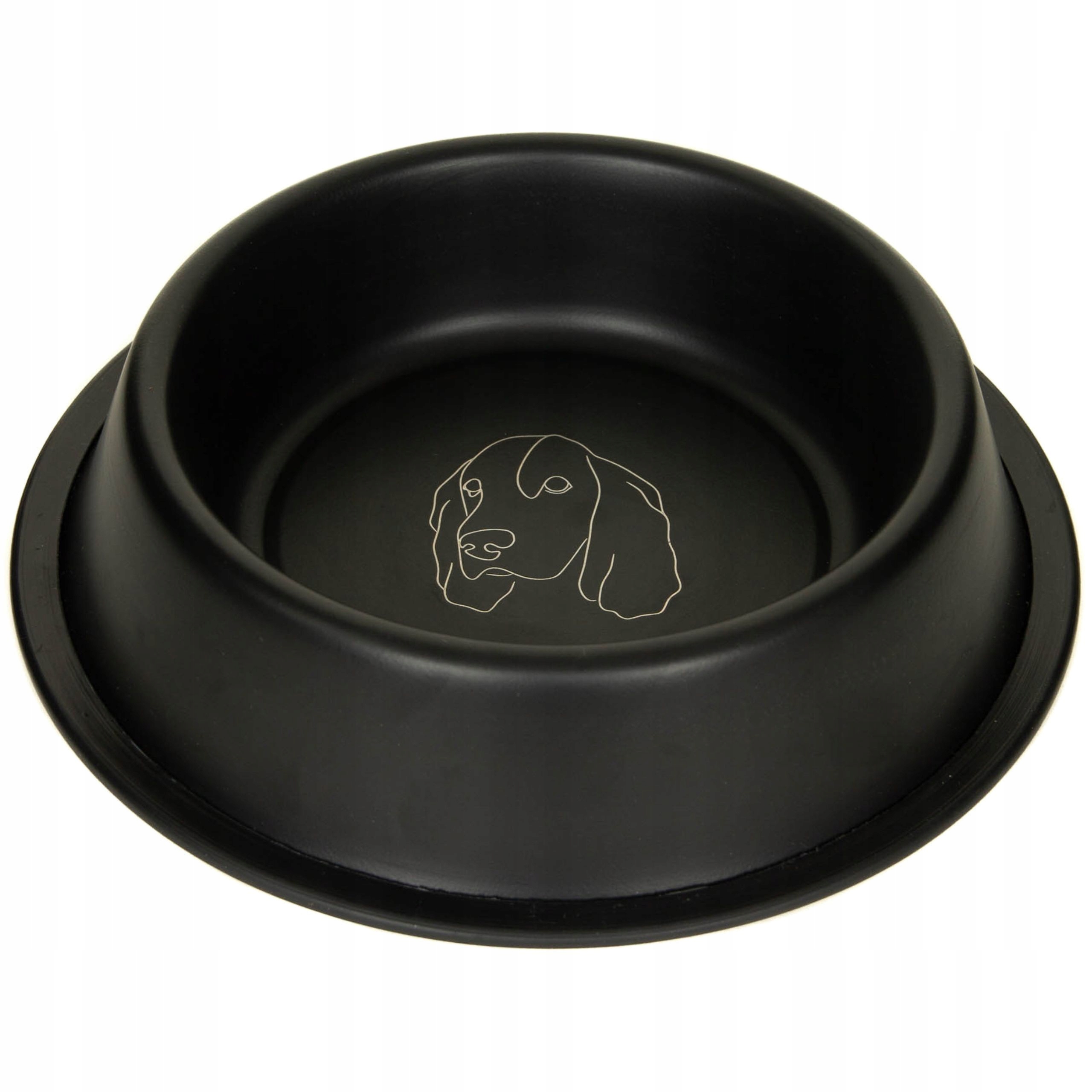 

Miska Metalowa Dla Psa Na Gumie Laser Dog 1,89L