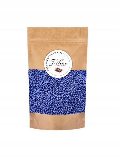 Felini Cukrový posyp maček modrý 2 mm 50 g