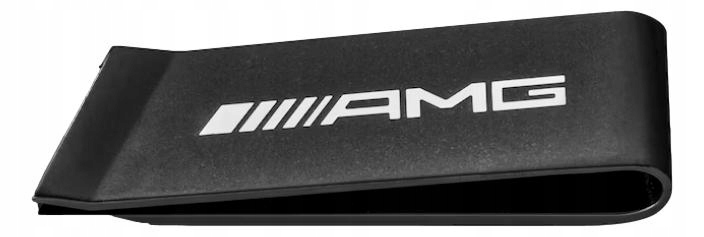 Mercedes Originálny klip na bankovky Amg nerezová oceľ Pvd povlak