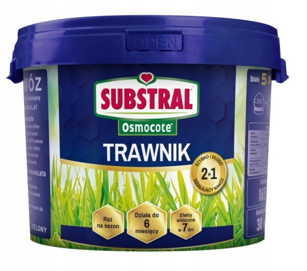 Substral Osmocote 2W1 Nawóz Do Trawnika 5kg Długodziałający