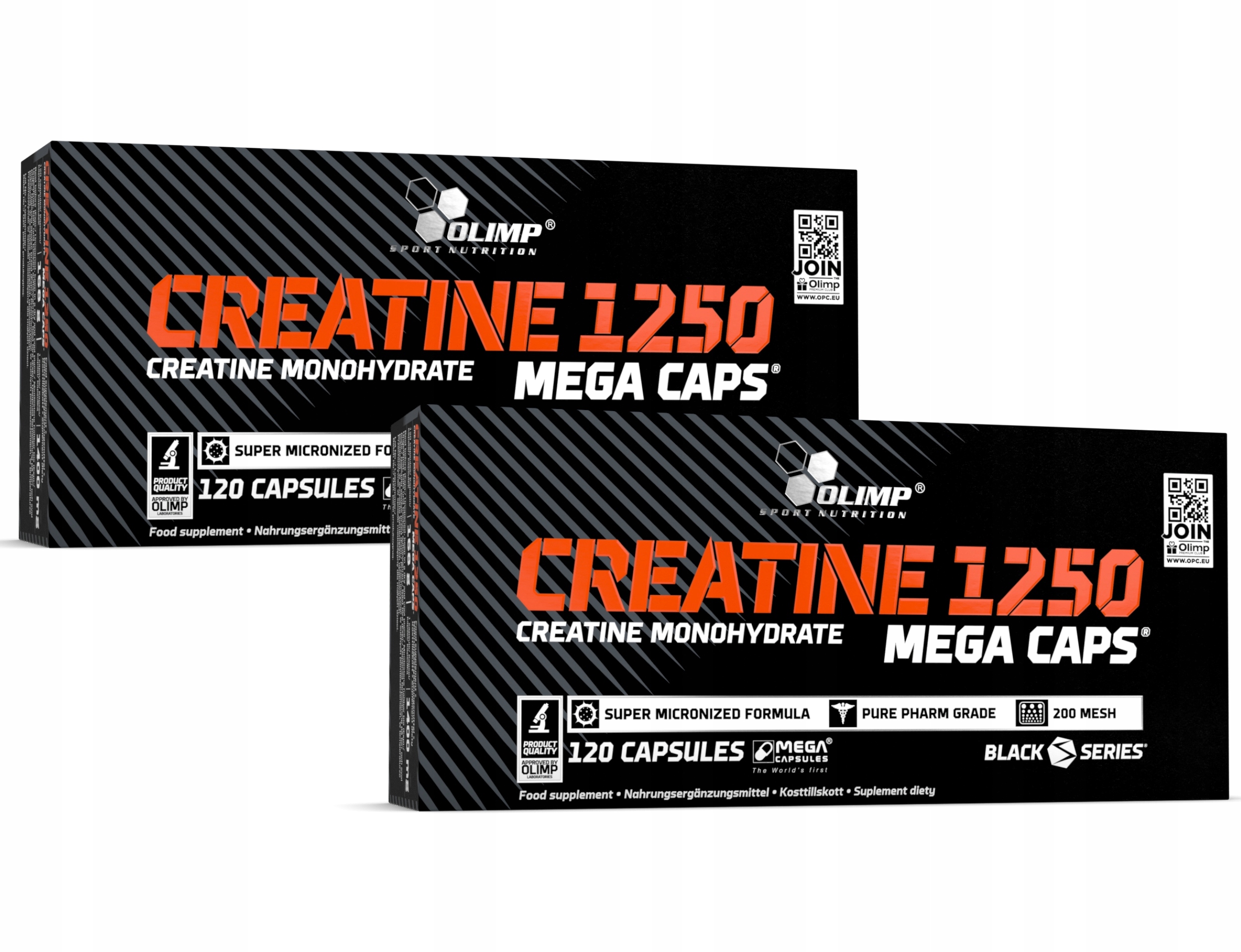 OLIMP CREATINE MEGA CAPS 2x120 viečka MONOHYDRAT MONO