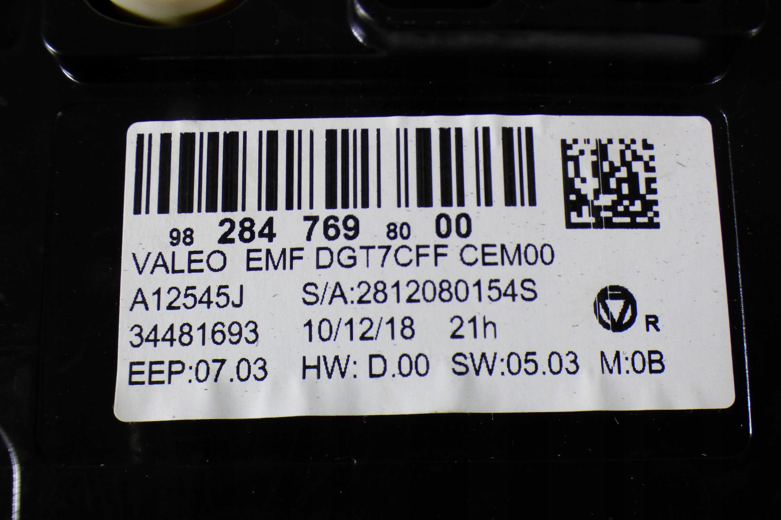 Peugeot 308 T9 II display 9828476980 st.BDB