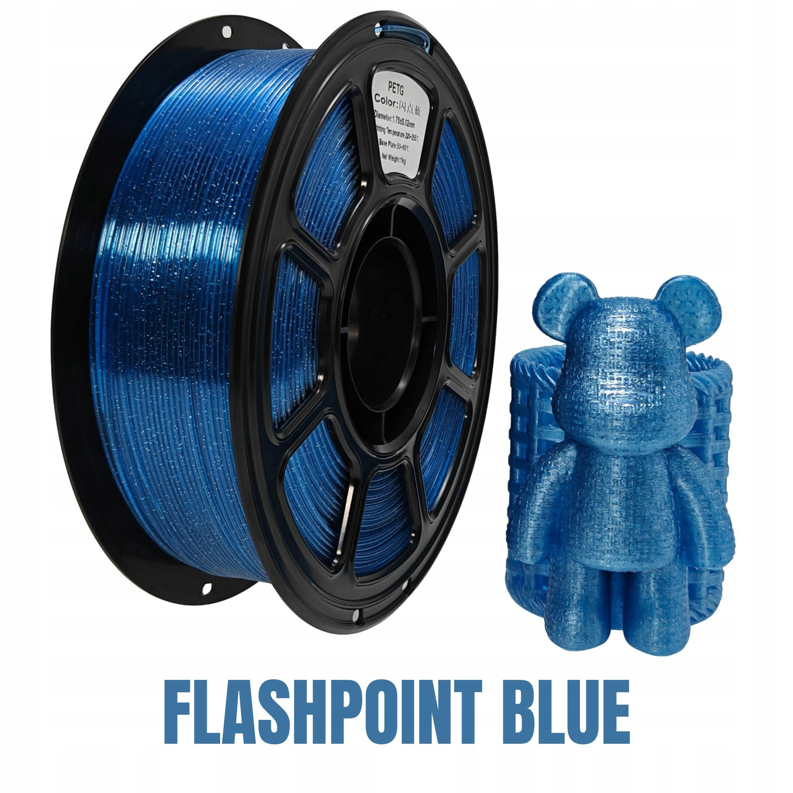 Filament NR-033 Petg Flashpoint Blue