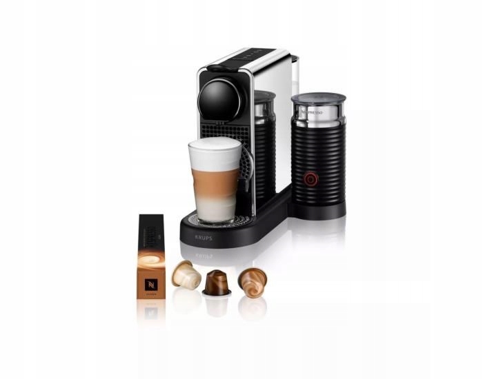 Krups XN630D CitiZ&Milk Platinum Nespresso Kávovar na kapsle XN630D
