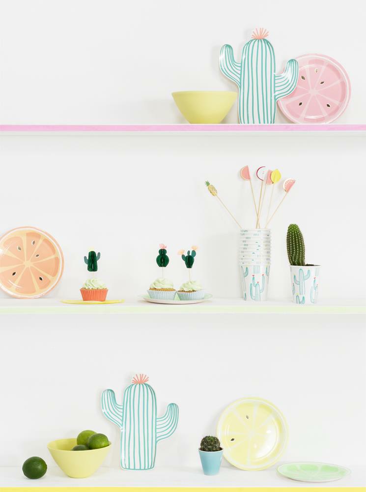 Meri Meri - Kubeczki Kaktus Pojemność 26 ml