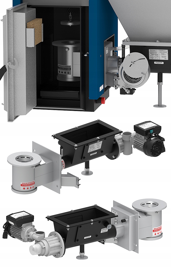 KOCIOŁ PIEC Z PODAJNIKIEM 14 KW DO 160m2 EKOSILNIK Funkcja jednofunkcyjny