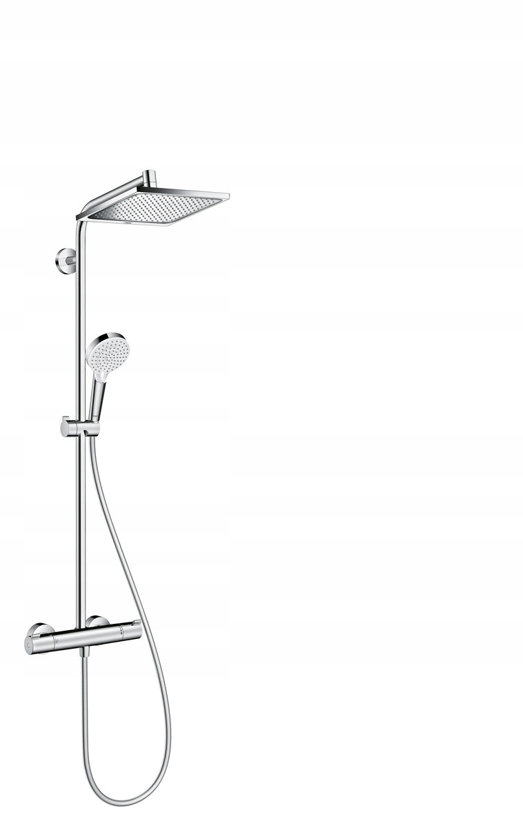 Komplet prysznicowy Hansgrohe Crometta E 240 1jet EcoSmart z termostatem 27