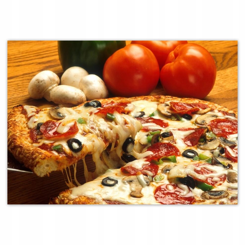 

Plakaty 70x50 Smaczna pizza