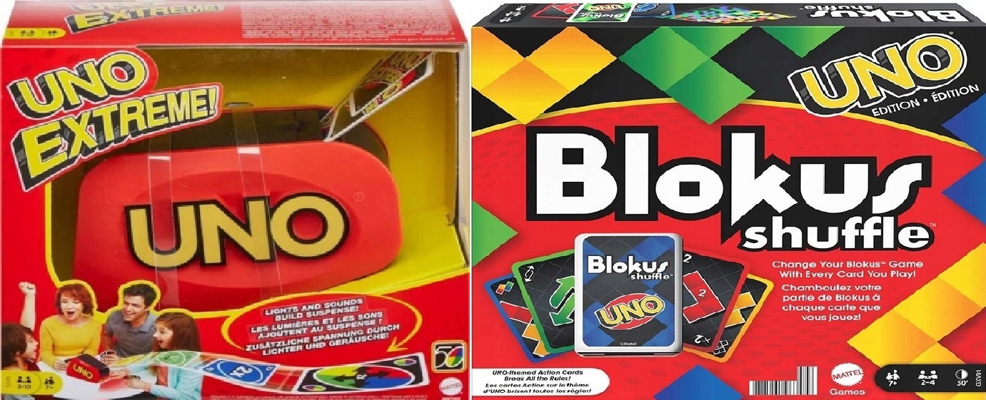 Uno Extreme! +blokus Shuffle Edycja Uno