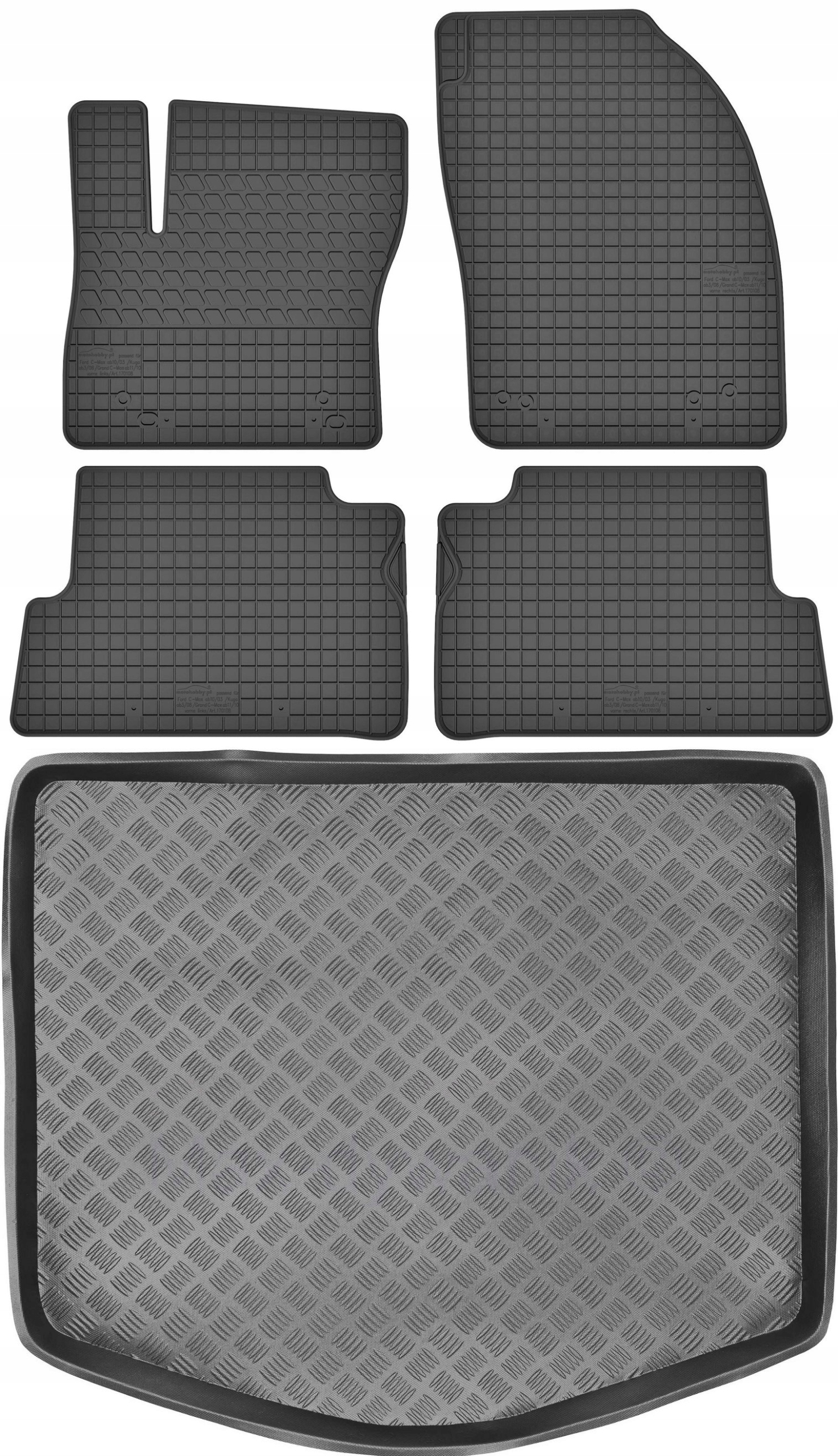 

Ford C-Max I Minivan 2003-2010 Dywaniki mata