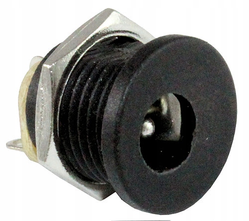 

Konektor Gniazdo DC 5,5 mm x 2,1 mm złącze okrągłe