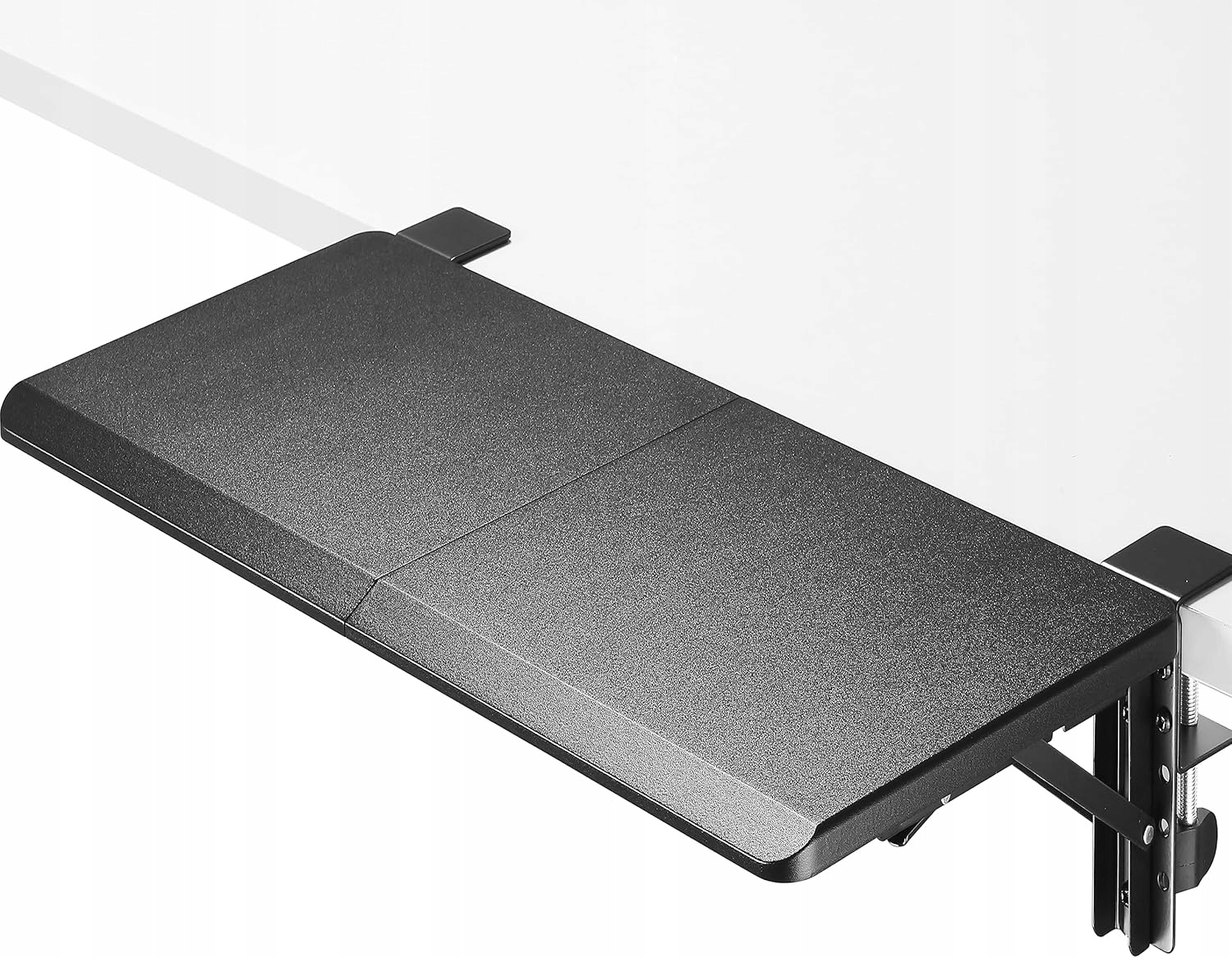 Ethu ergonomická police pod klávesnici 68x30 cm, skládací, upínací, černá