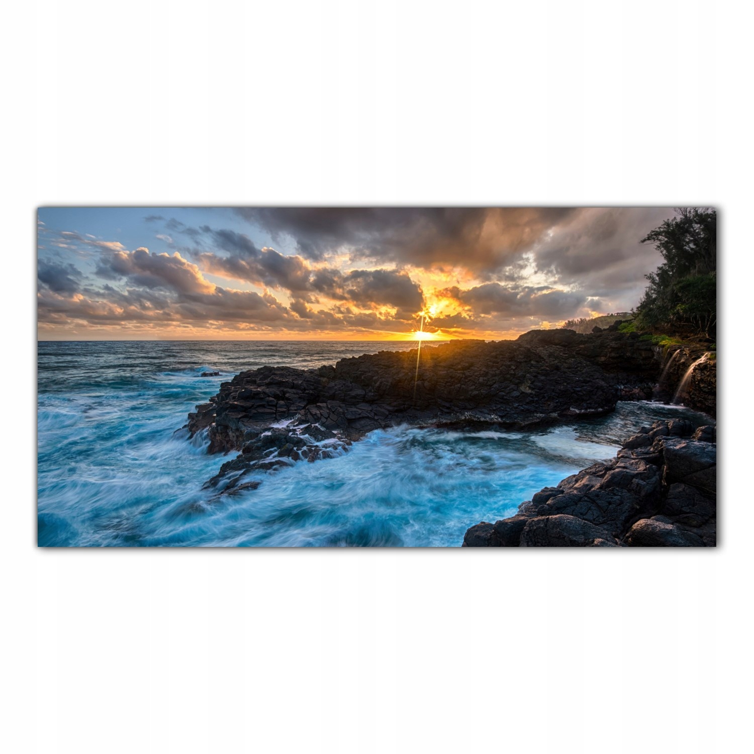 

Hartowany Obraz Szklany Wodospad Krajobraz 140x70