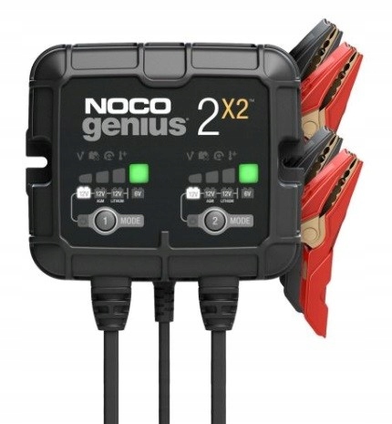 Automatyczna podwójna ładowarka 6V/12V 2A NOCO GENIUS2X2