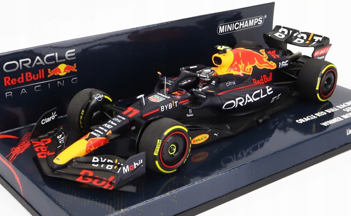 RED BULL F1 RB18 TEAM ORACLE RED BULL RACING N 11 2022 MINICHAMPS 1:43 ...