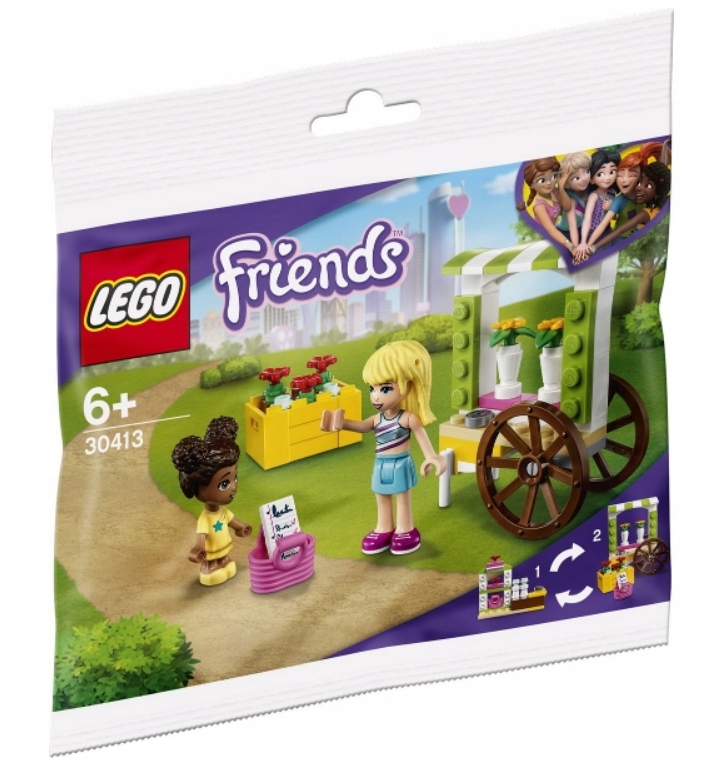 Lego Friends Wózek Z Kwiatami polybag nr. 30413