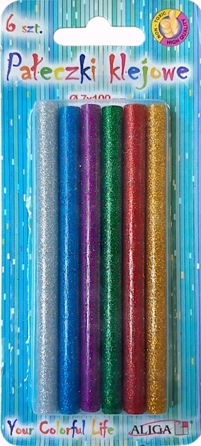 klej do pistoletu 6szt. 7x100mm bezbarwny | JB07-BZ — 5