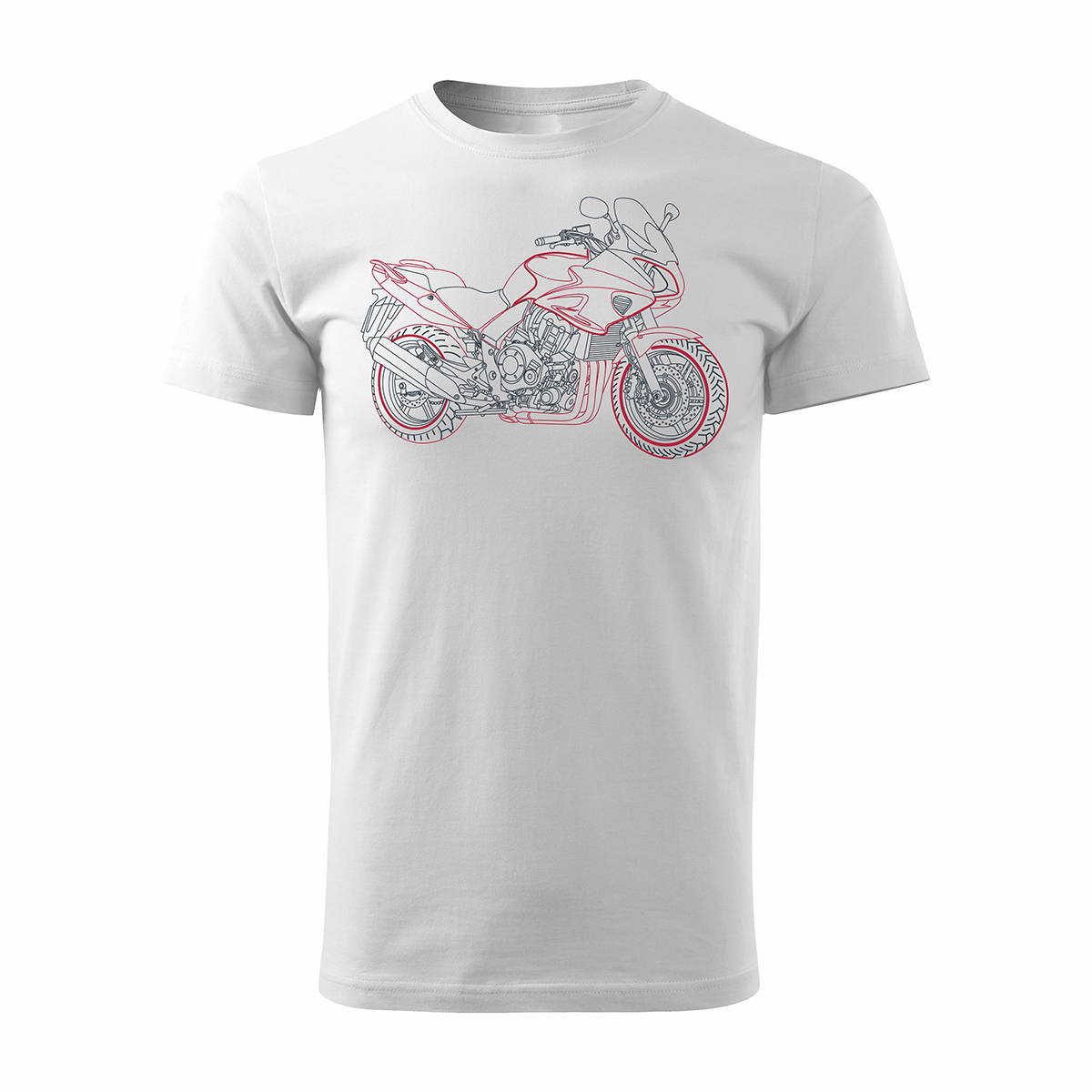 

Koszulka z motocyklem Honda Cbf 1000 męska Regular