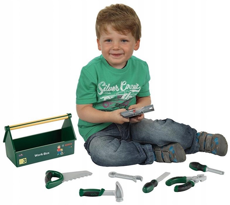 Klein Bosch Skrzynka z narzędziami dla dziecka Majsterkowanie - 8573 Marka Klein
