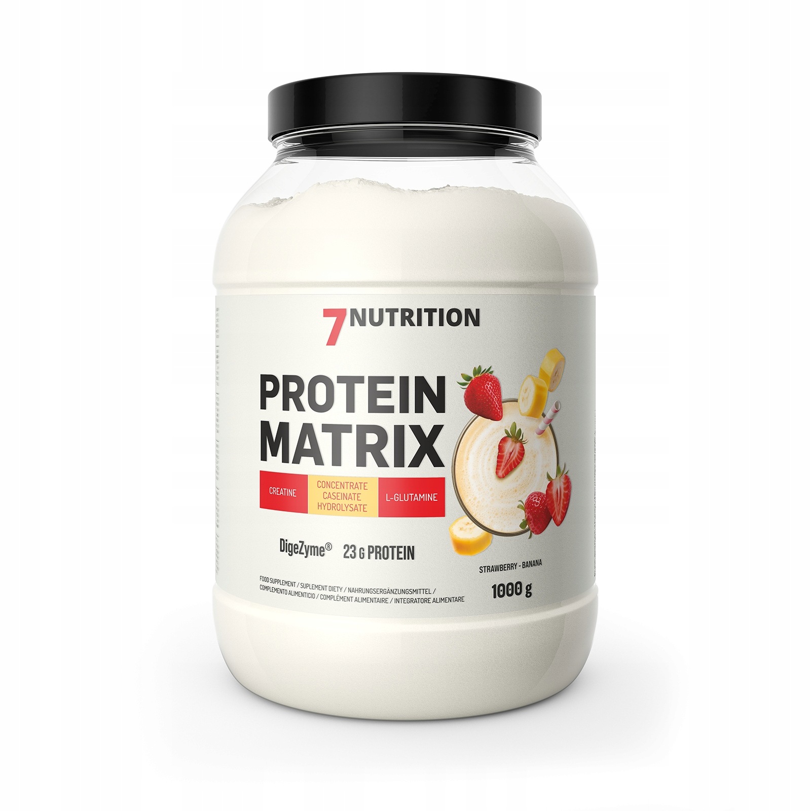 Protein Matrix 1000 g 7NUTRITION Jahoda Banán