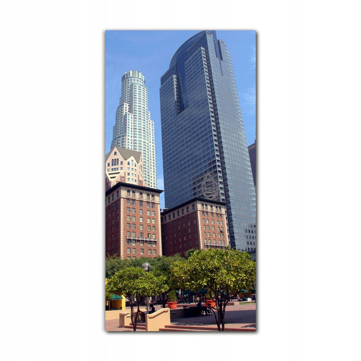 

Foto na szkle do salonu 70x140 Budynki Los Angeles