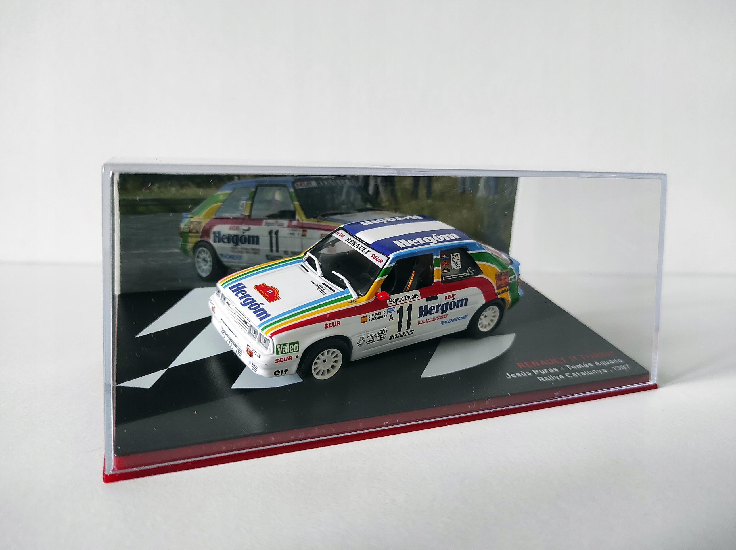 Renault 11 Turbo Rally Catalunya 1987 J.Puras T.Aquado 1:43