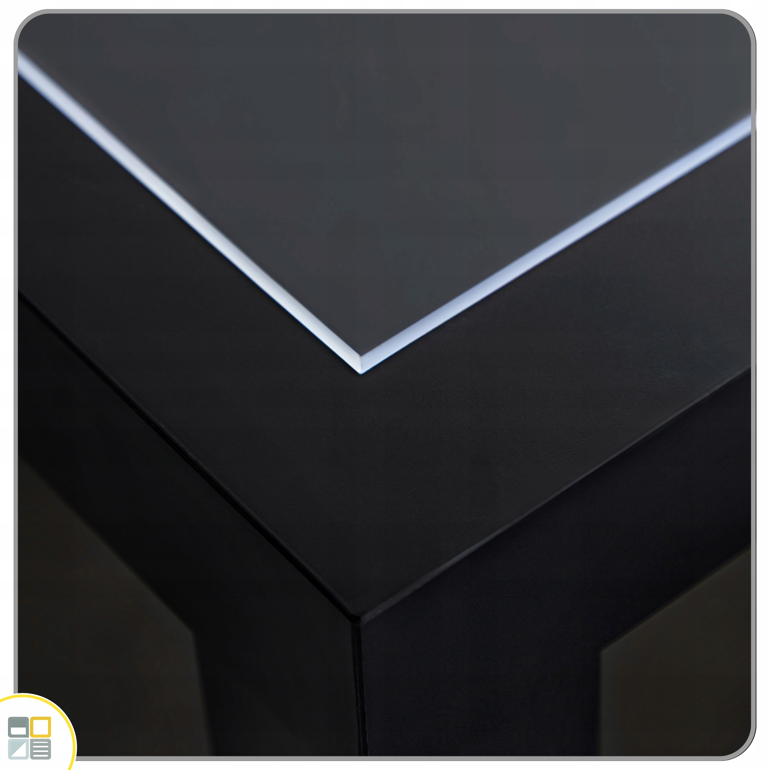 MATA OCHRONNA NA WYMIAR BLAT STÓŁ 2MM PODKŁADKA MIĘKKIE SZKŁO + GRATIS Wysokość produktu 10 cm