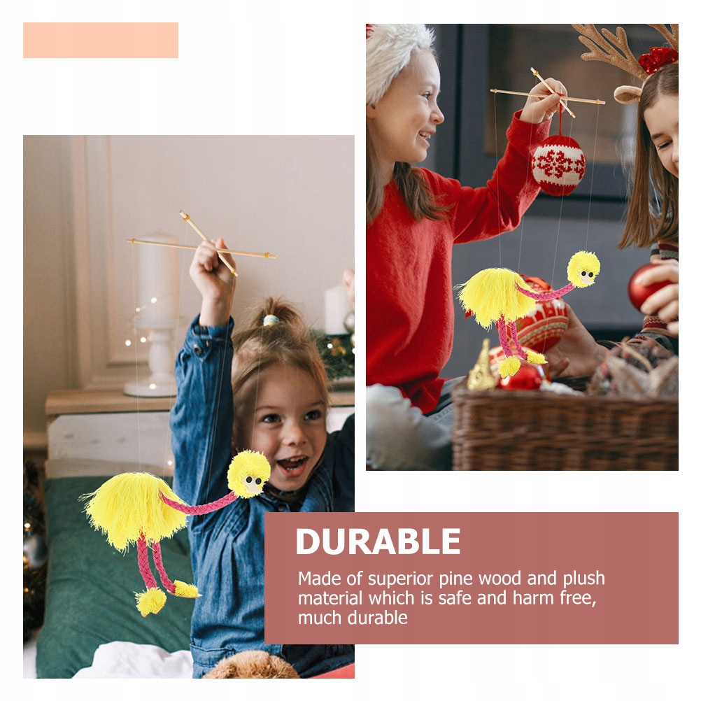 MARIONETKA PLUSZ NA LANECEK IDEALNA DZIECI Kod producenta 4891831167540727256