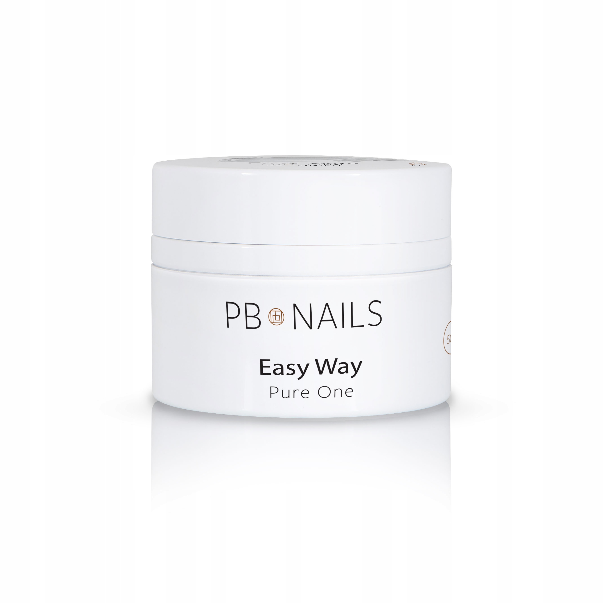 Pb Nails Průhledný stavební gel nehty Easy Way Pure One 50g