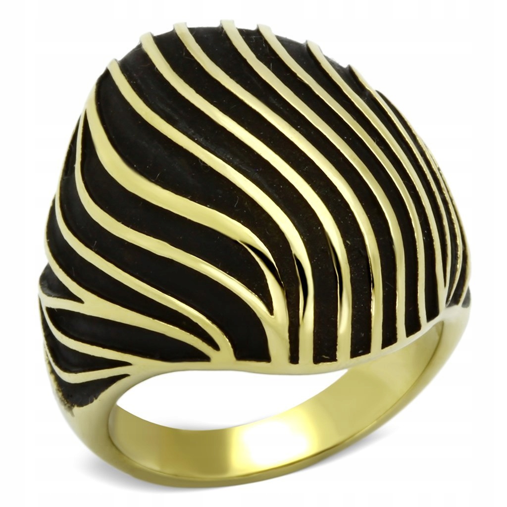 

Złoty pierścionek black and gold r.14, 15 316 L